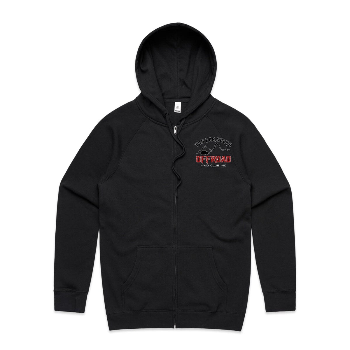 Too Far South Off Road Official Zip Hoodie