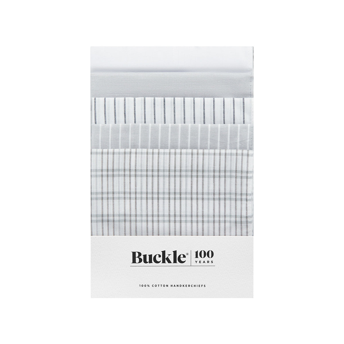 Buckle Cotton Handkerchief - 10 Pack