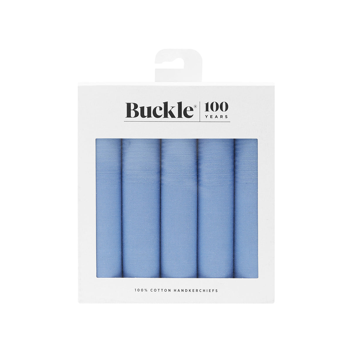 Buckle Cotton Handkerchief - 5 Pack