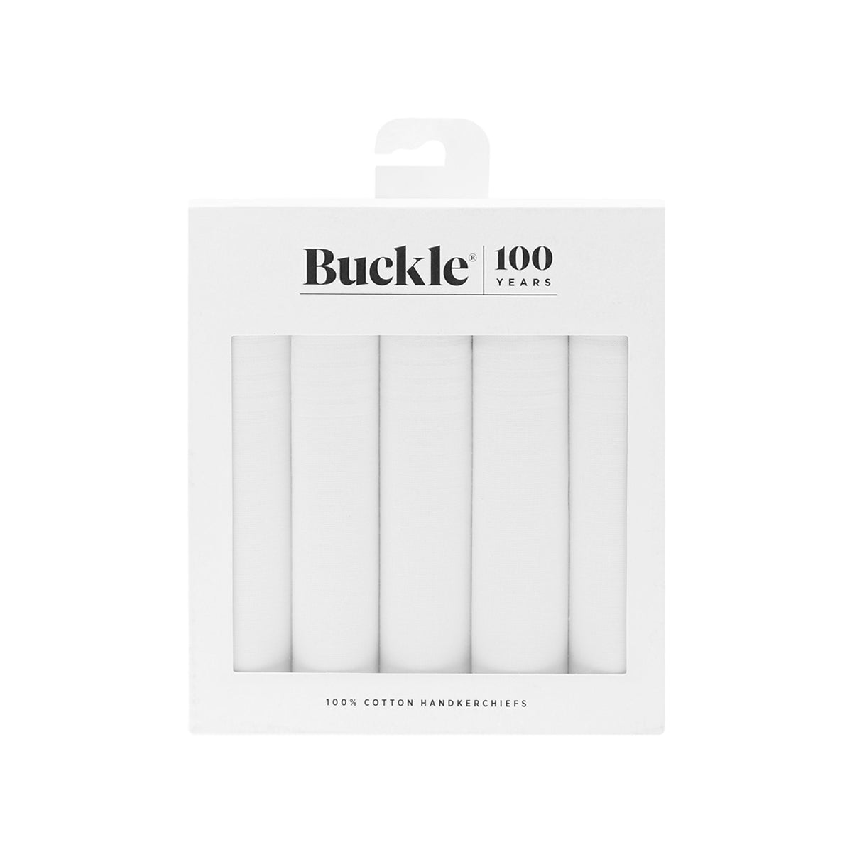 Buckle Cotton Handkerchief - 5 Pack