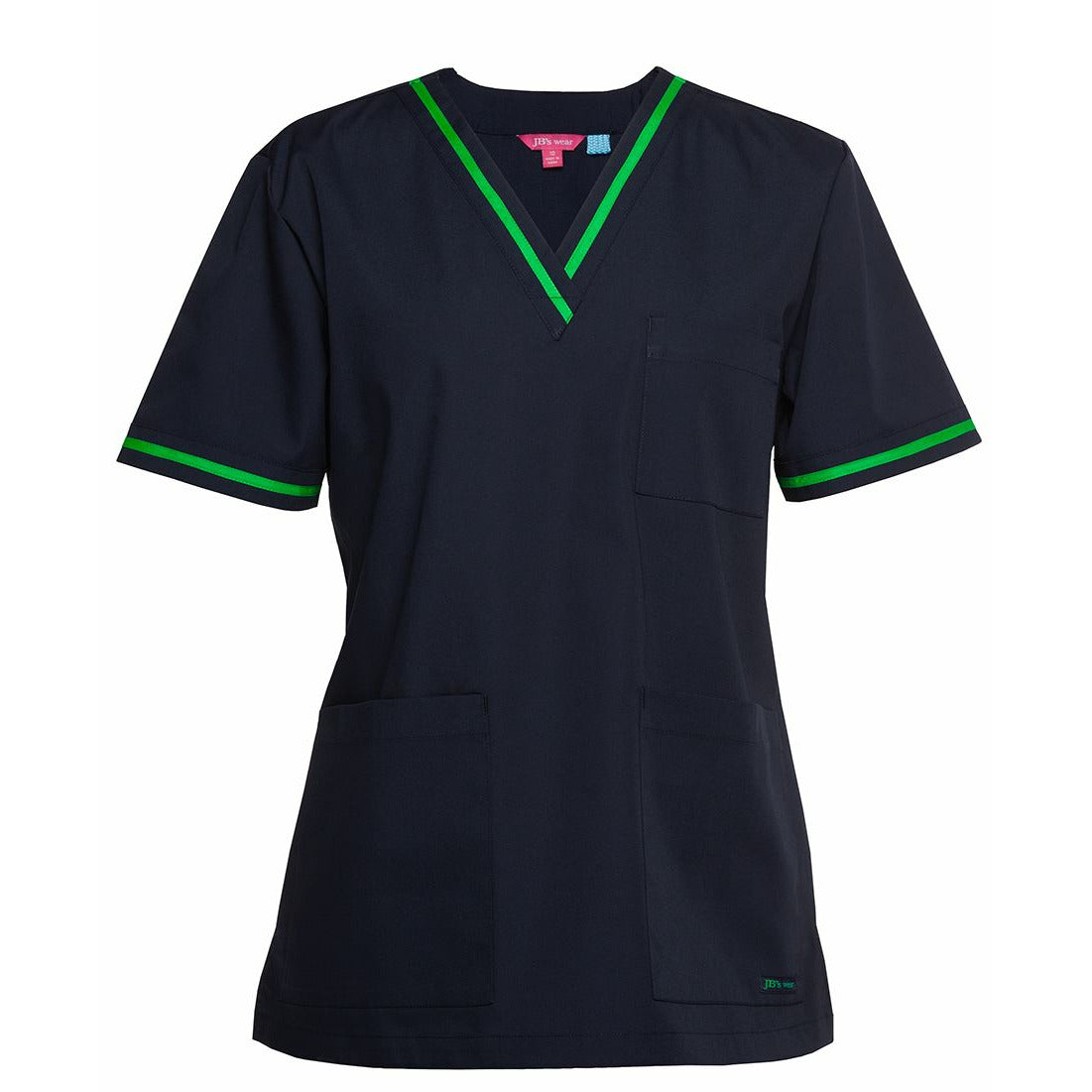 JBs Contrast Ladies Scrub Top