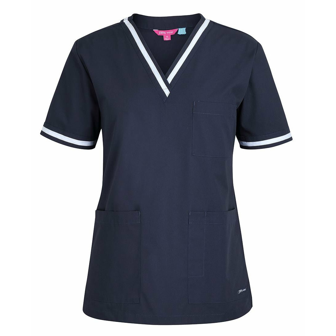 JBs Contrast Ladies Scrub Top