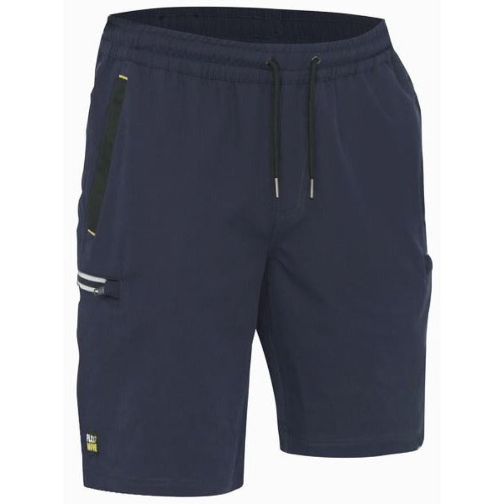 Bisley Flx & Move 4-Way Stretch Elastic Waist Cargo Short