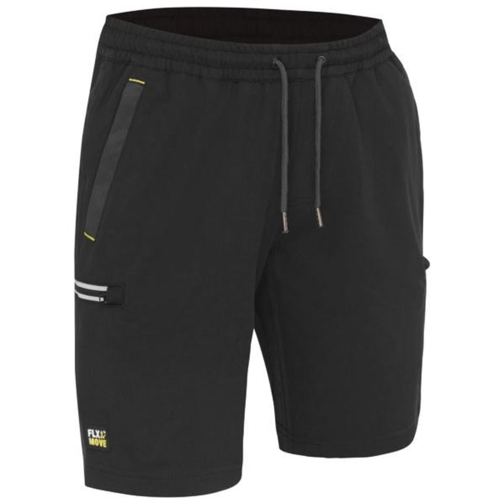 Bisley Flx & Move 4-Way Stretch Elastic Waist Cargo Short