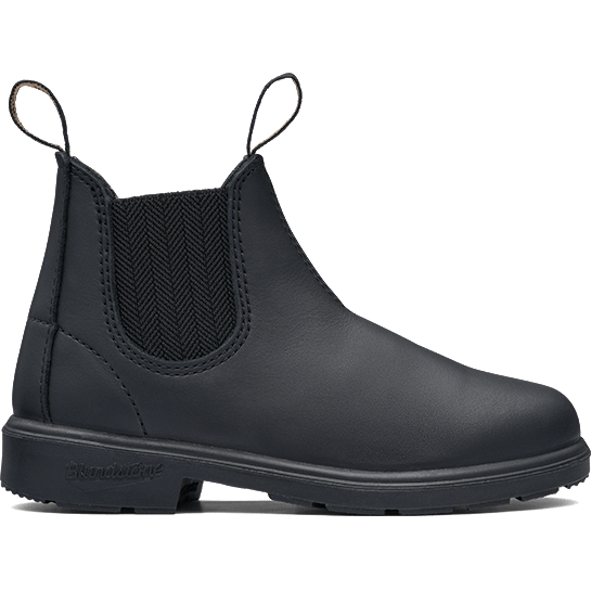 Blundstone 630 Kids Black Herringbone Elastic Side Boot