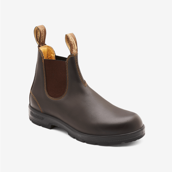 Blundstone 650 Walnut Brown Elastic Side Boot TuffAs Workwear and Safety