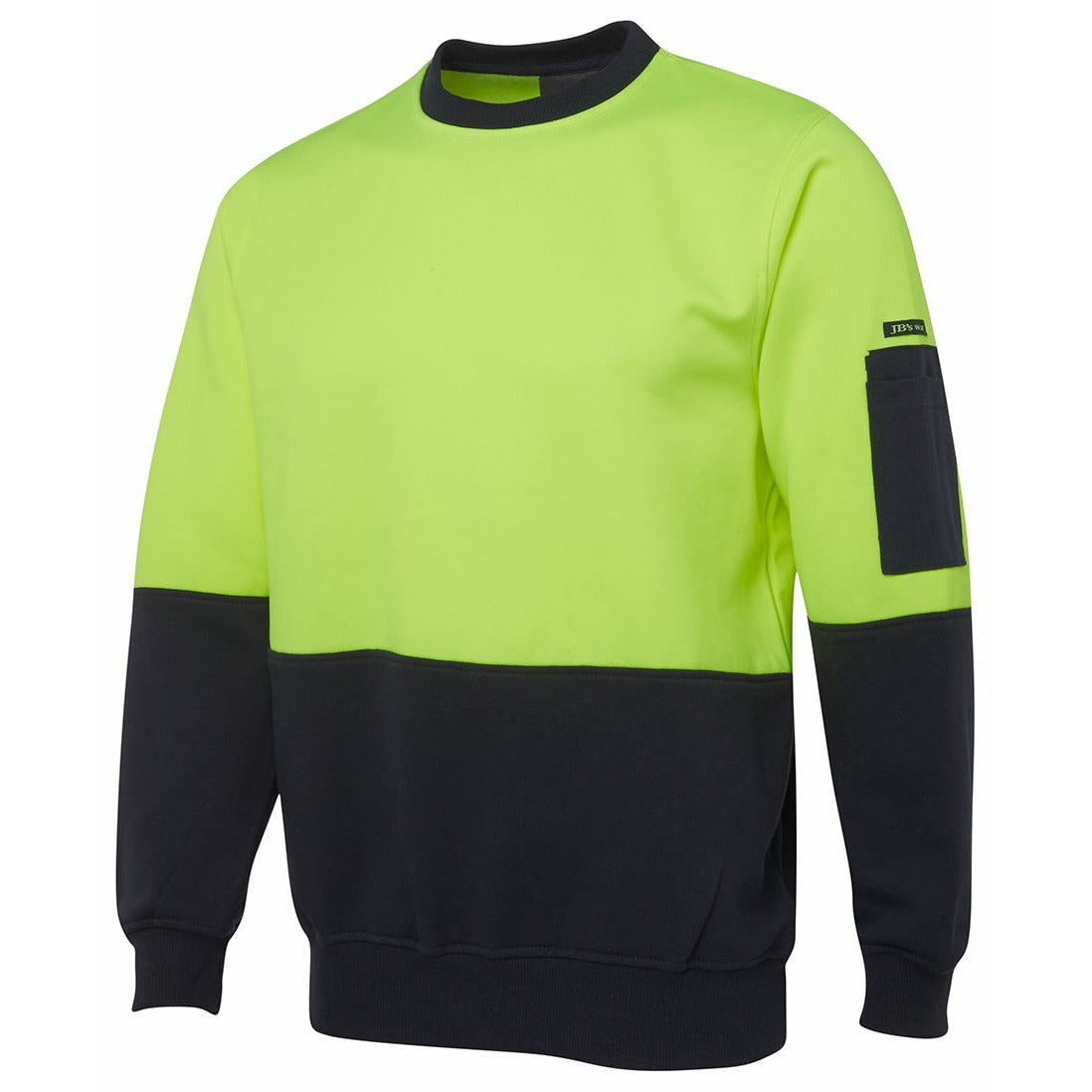 JBs Hi Vis Fleecy Crew