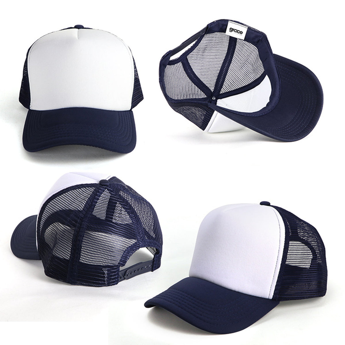 Grace Collection Trucker Mesh Cap