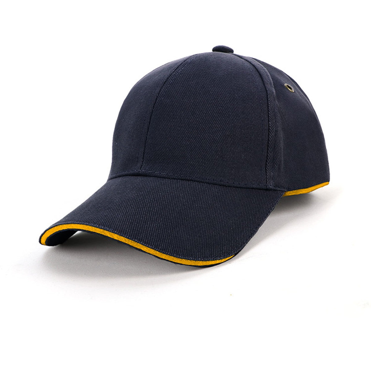 Grace Collection Heavy Brushed Cotton Cap with Surround Piping