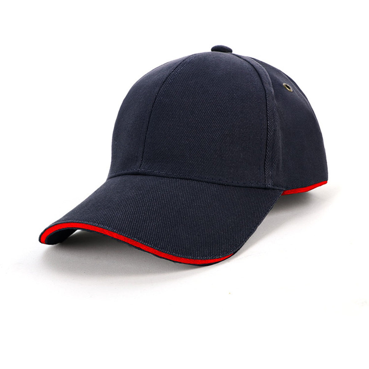 Grace Collection Heavy Brushed Cotton Cap with Surround Piping