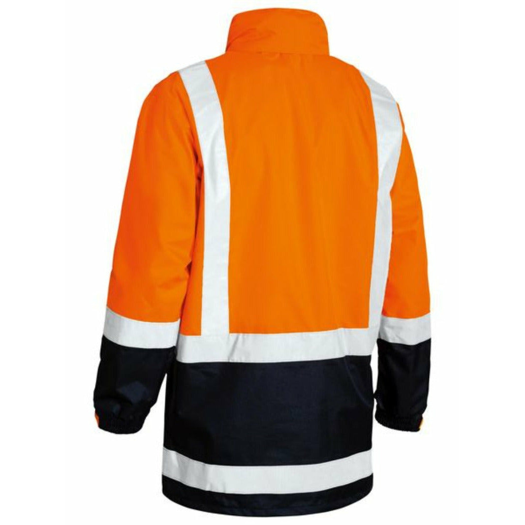 Bisley Taped Hi Vis Rain Shell Jacket
