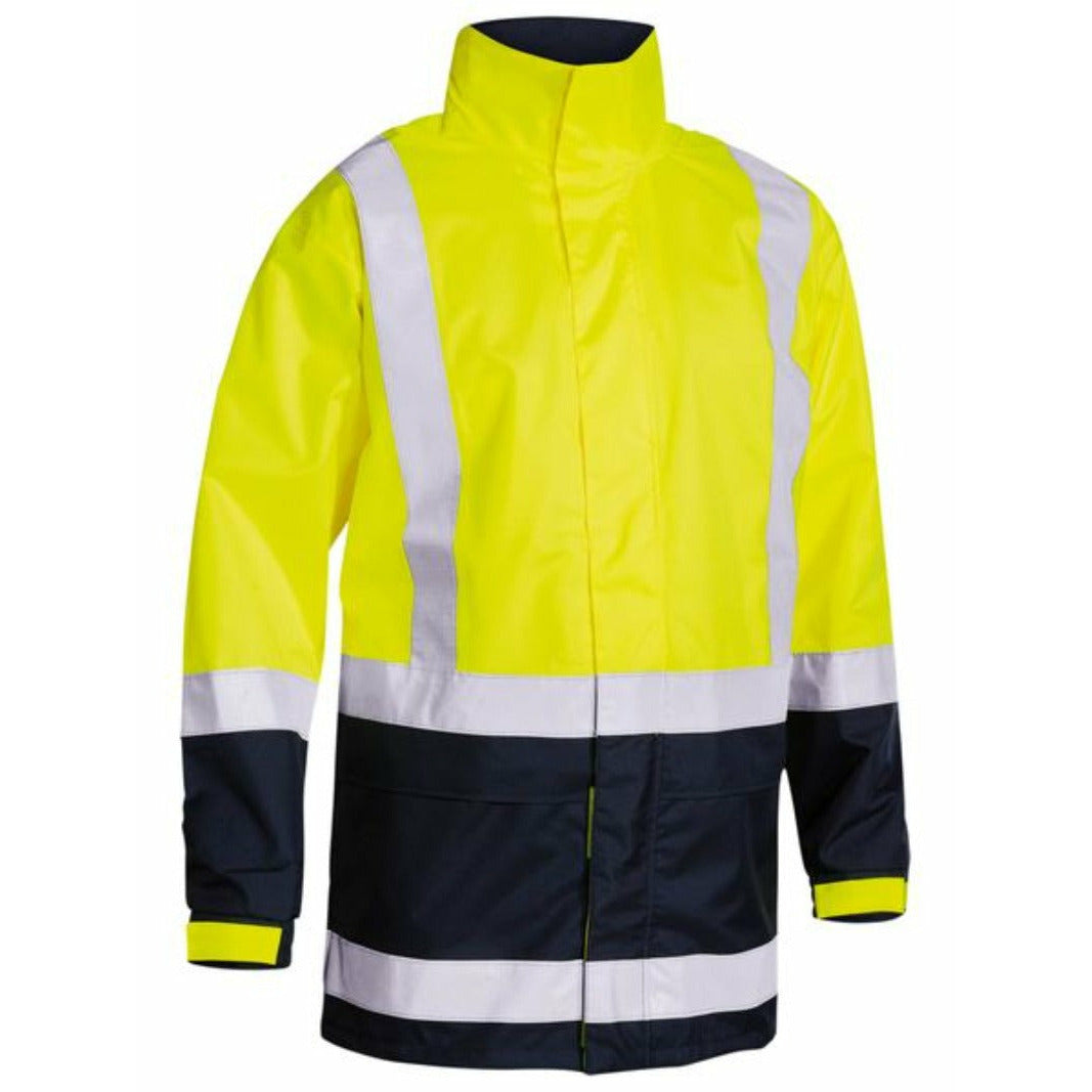 Bisley Taped Hi Vis Rain Shell Jacket