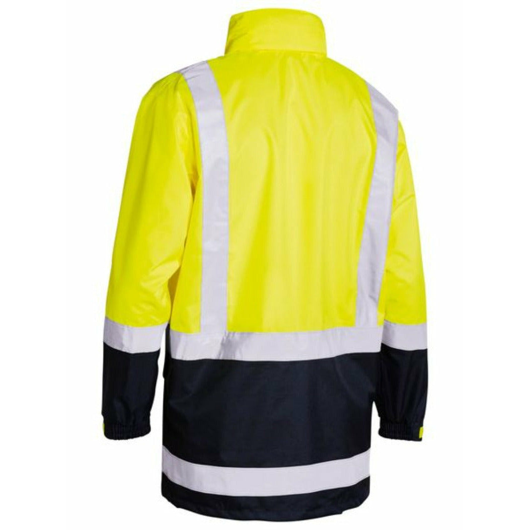 Bisley Taped Hi Vis Rain Shell Jacket
