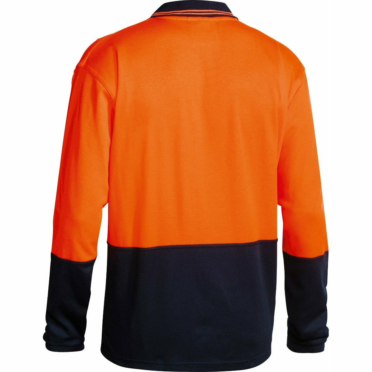 Bisley Two Tone Hi Vis Long Sleeve Polo Shirt
