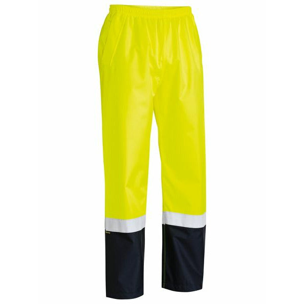 Bisley Taped Hi Vis Rain Shell Pants