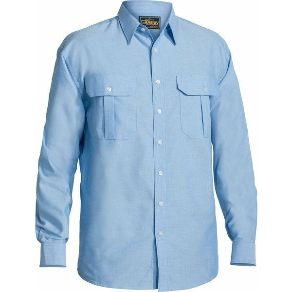 Bisley Oxford Shirt Long Sleeve