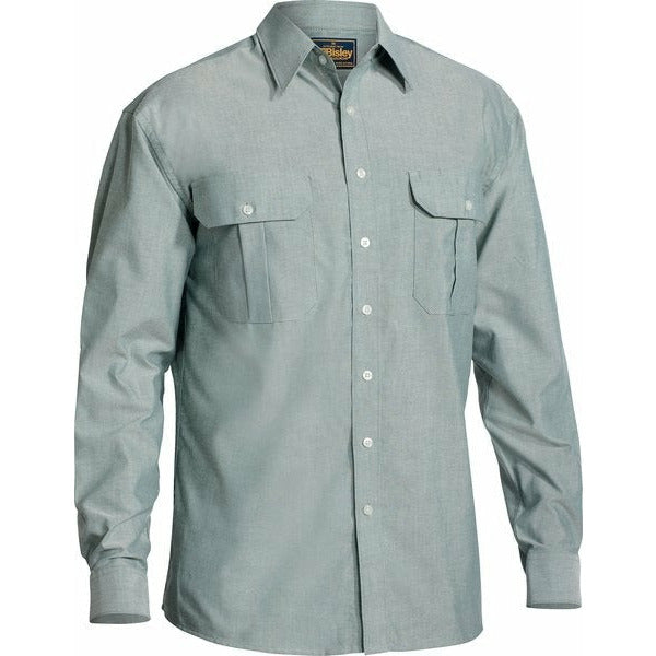 Bisley Oxford Shirt Long Sleeve