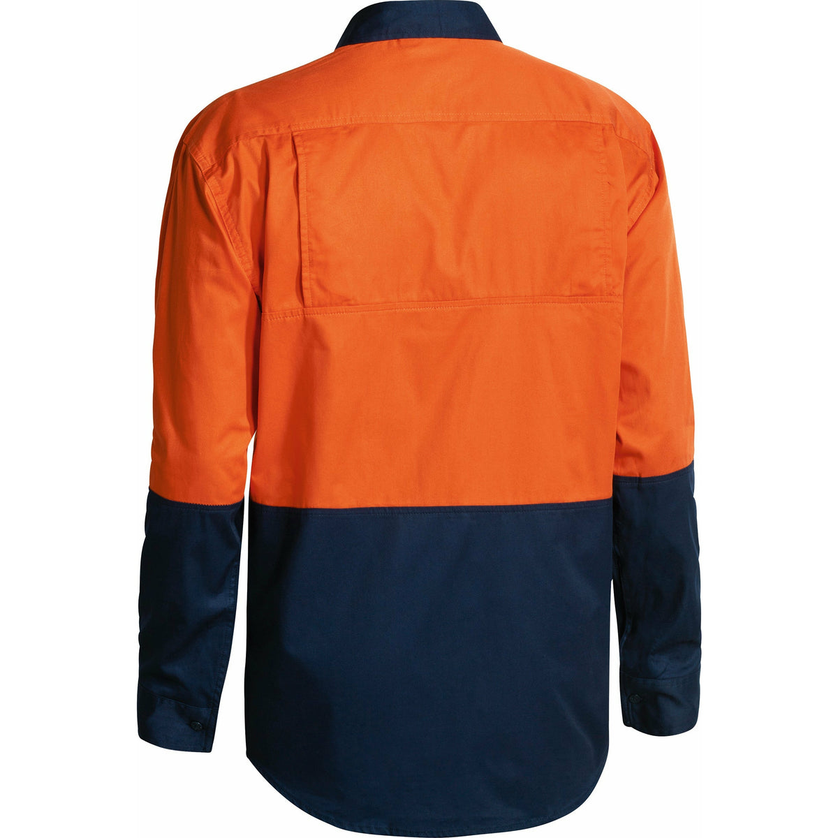 Bisley Hi Vis Cool Lightweight Drill Shirt Long Sleeve