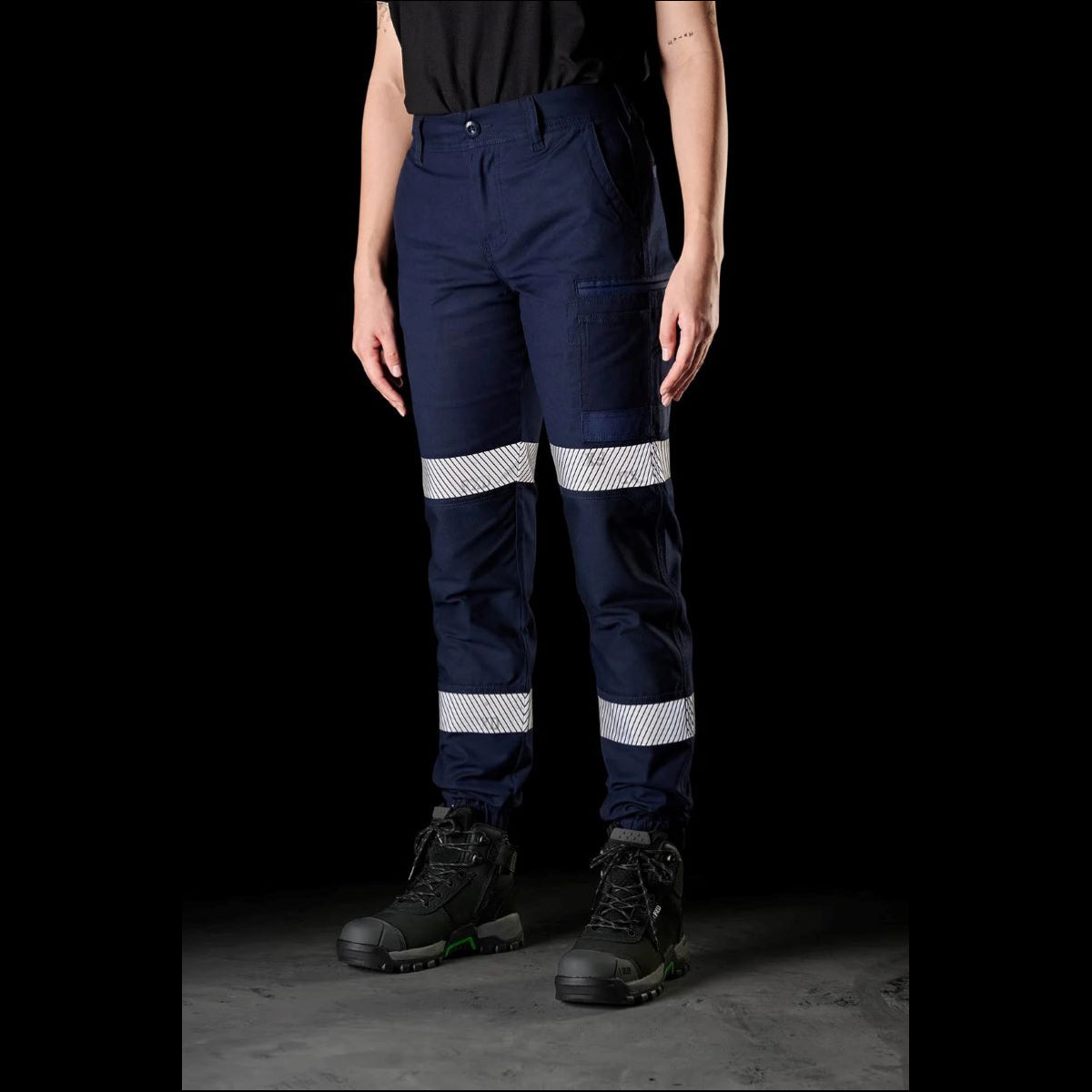 FXD WP-4WT Womens Taped Stretch Cuffed Work Pants