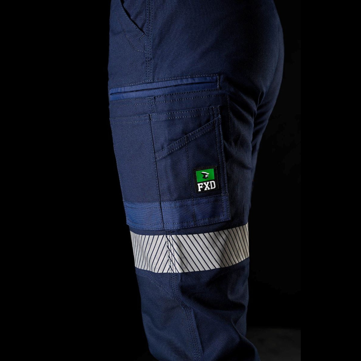 FXD WP-4WT Womens Taped Stretch Cuffed Work Pants