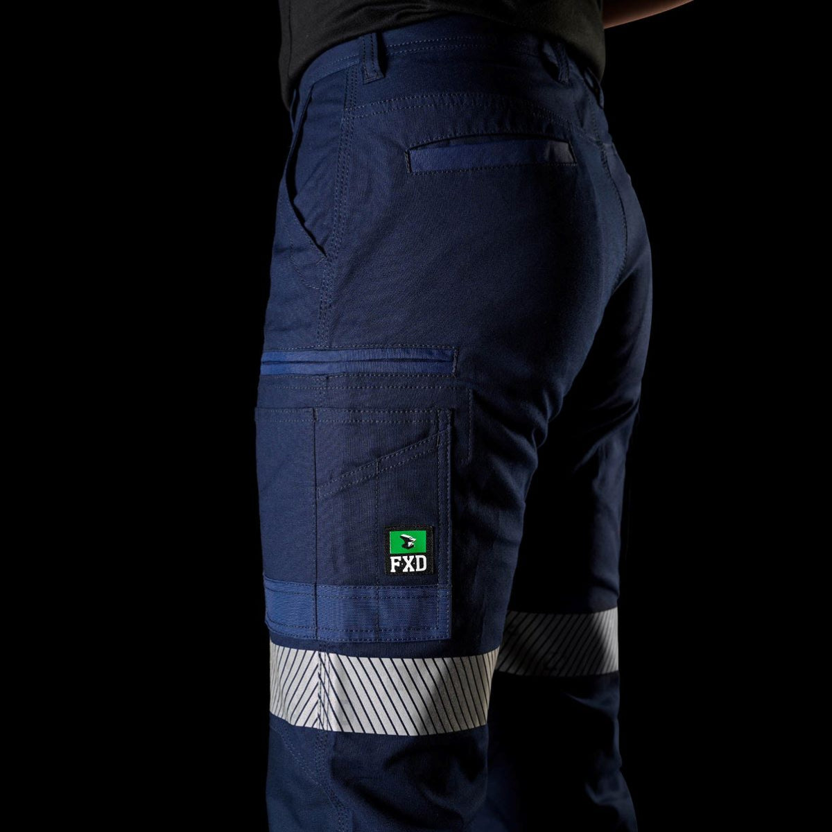 FXD WP-4WT Womens Taped Stretch Cuffed Work Pants