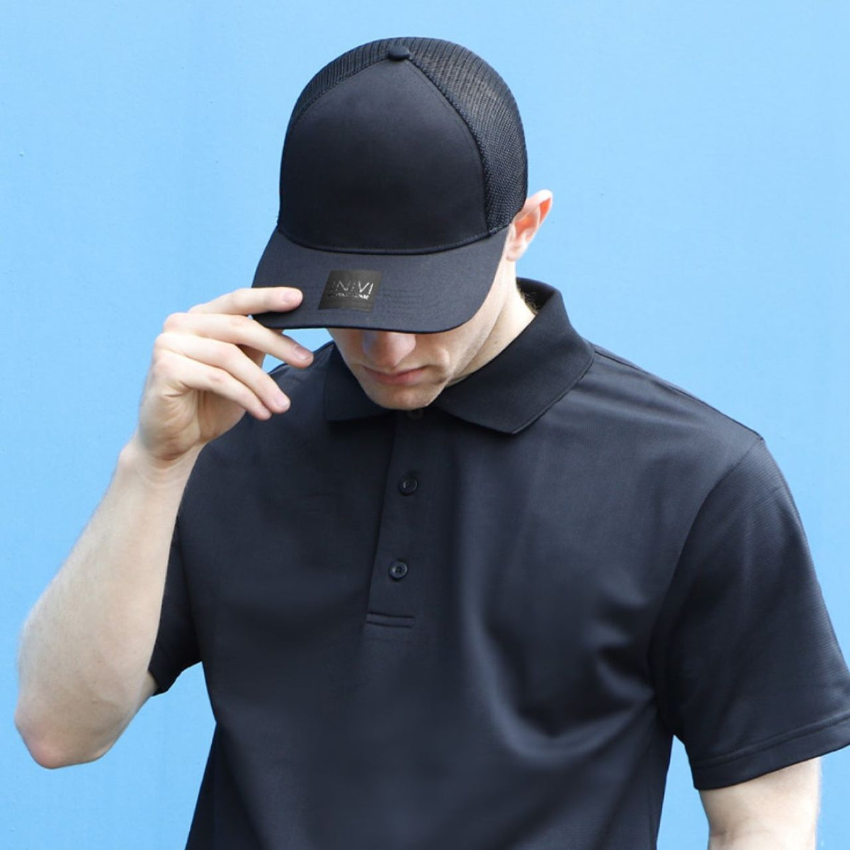 Grace Collection INIVI Cotton Mesh Cap