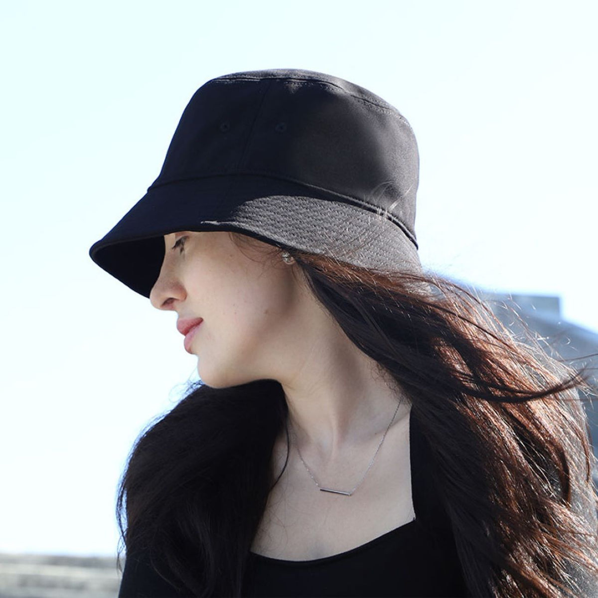 Grace Collection INIVI Bucket Hat