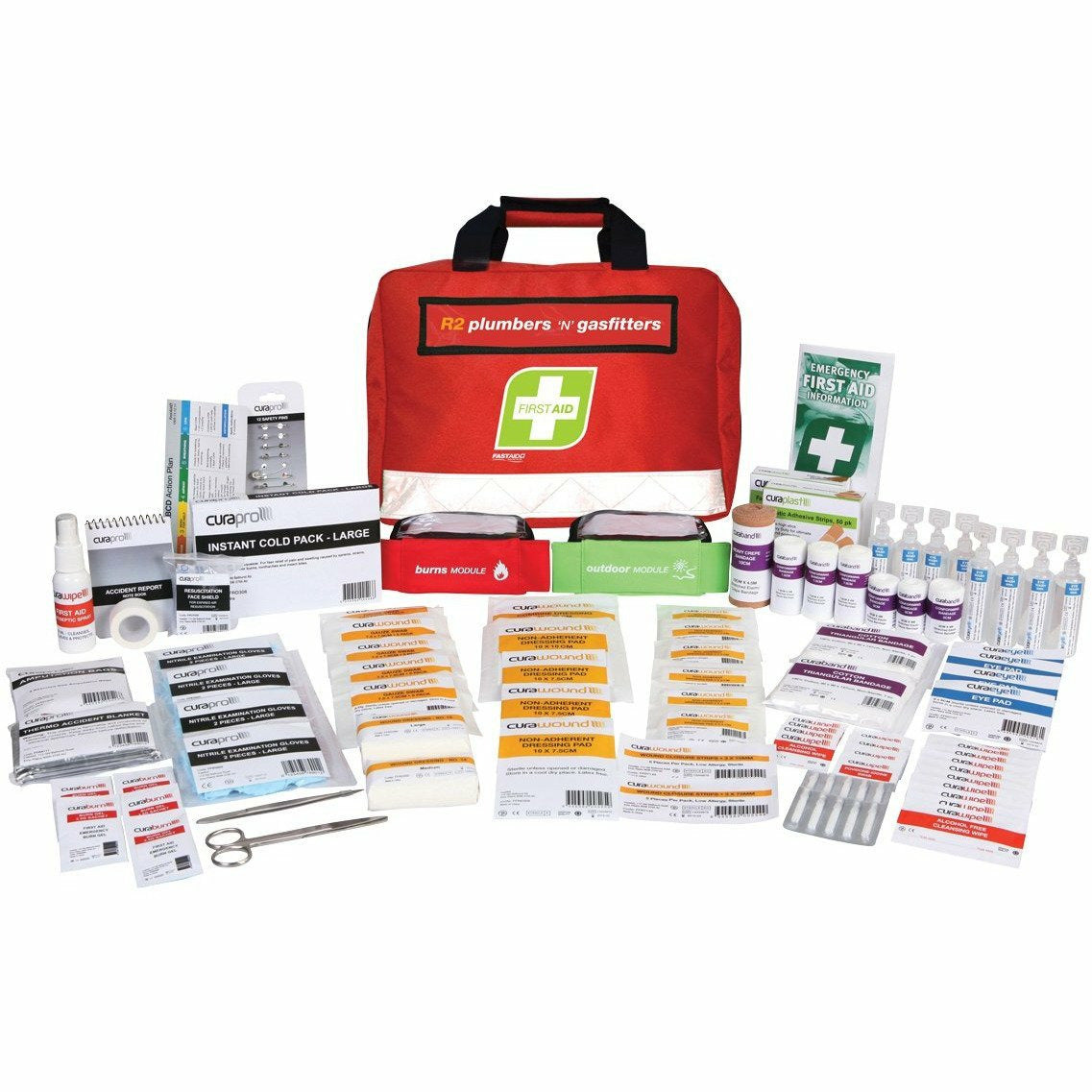 FastAid R2 Plumbers & Gasfitters First Aid Kit - Soft Pack