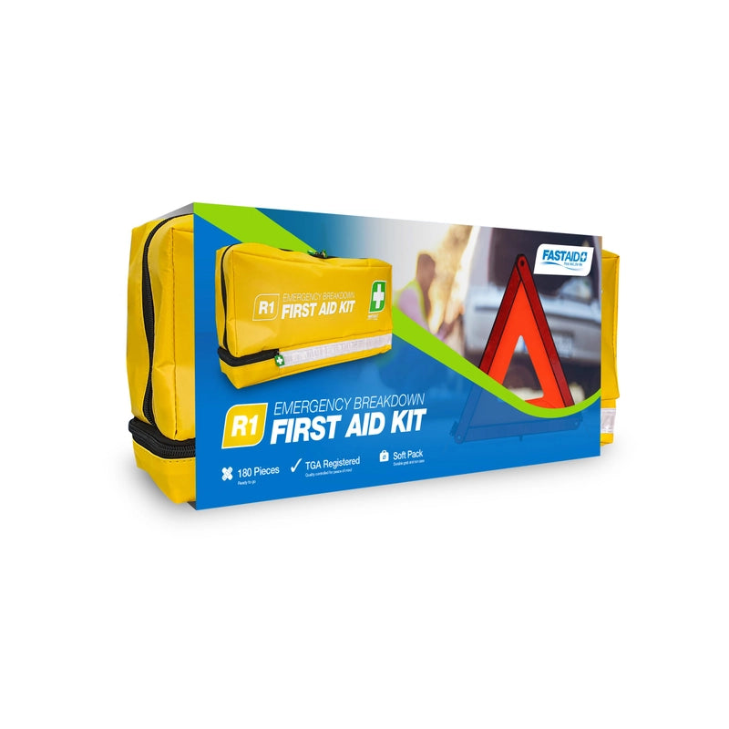 FastAid R1 Emergency Breakdown First Aid Kit - Soft Pack