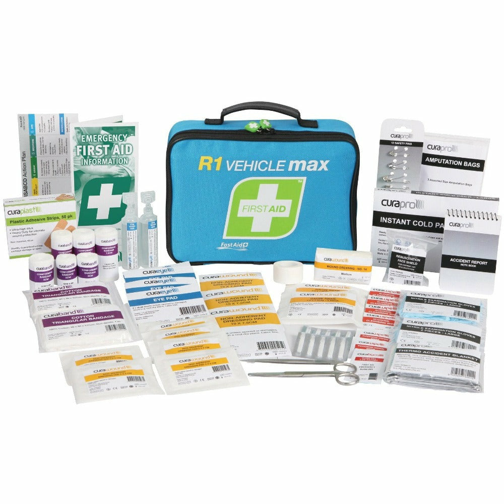 FastAid R1 Vehicle Max First Aid Kit - Soft Pack