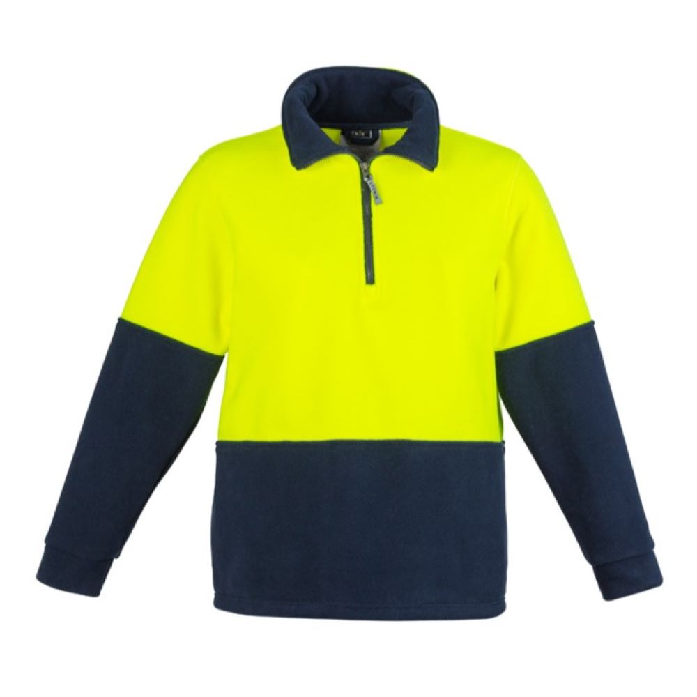 Syzmik Hi Vis Half Zip Polar Fleece Jumper
