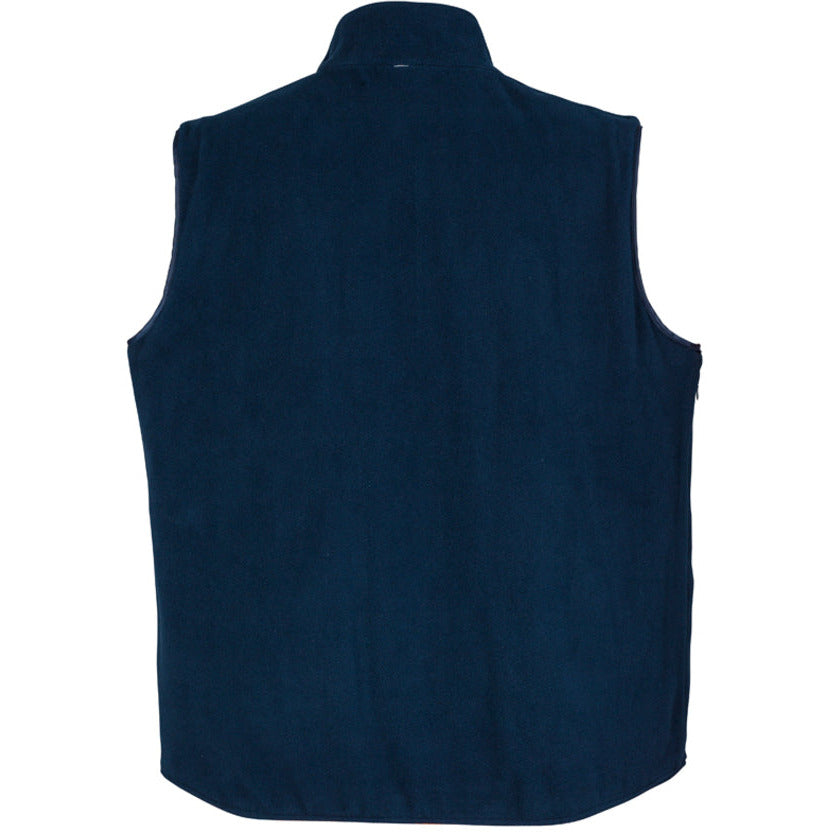 Syzmik Mens Hi Vis Lightweight Fleece Lined Vest