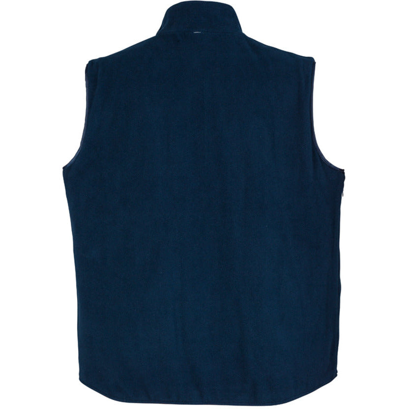 Syzmik Mens Hi Vis Lightweight Fleece Lined Vest