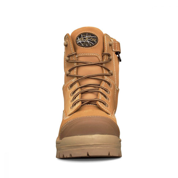 Oliver Zip Sided Lace Up Boot - Tuff-As Workwear and Safety