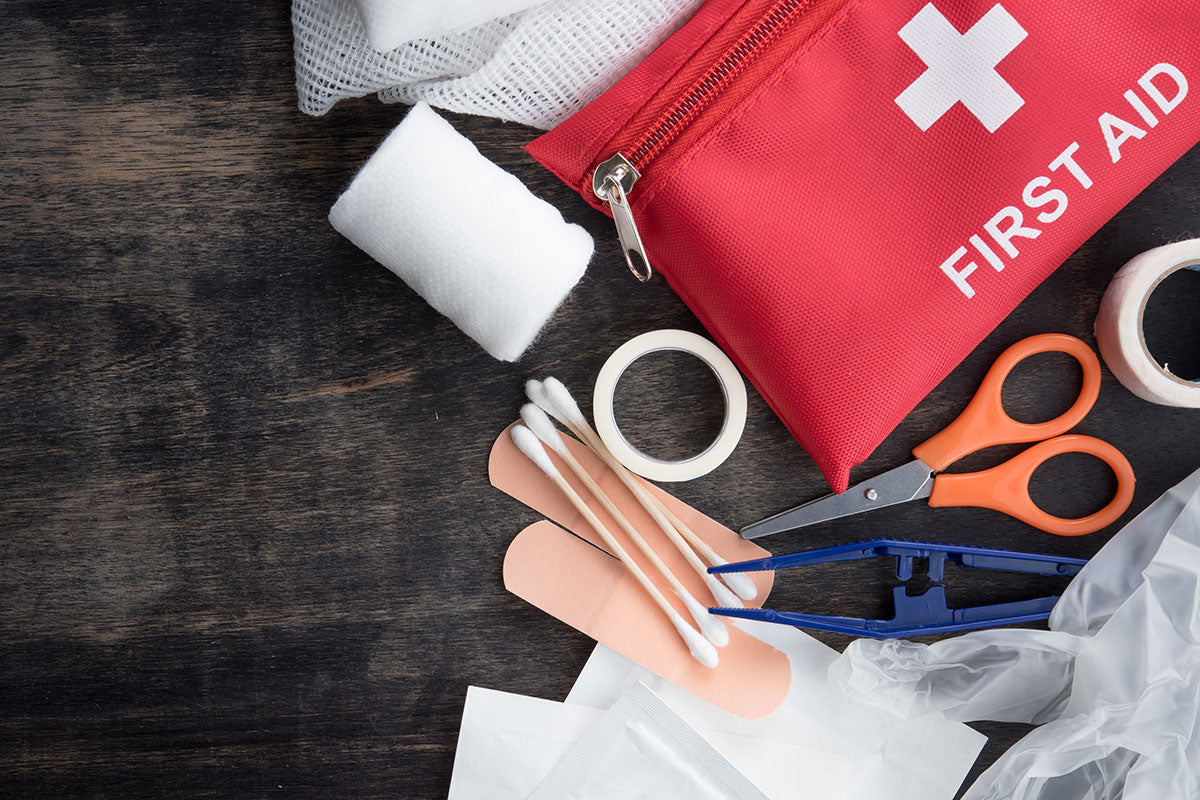 First Aid kits:  Not only essential for safety but also for compliance