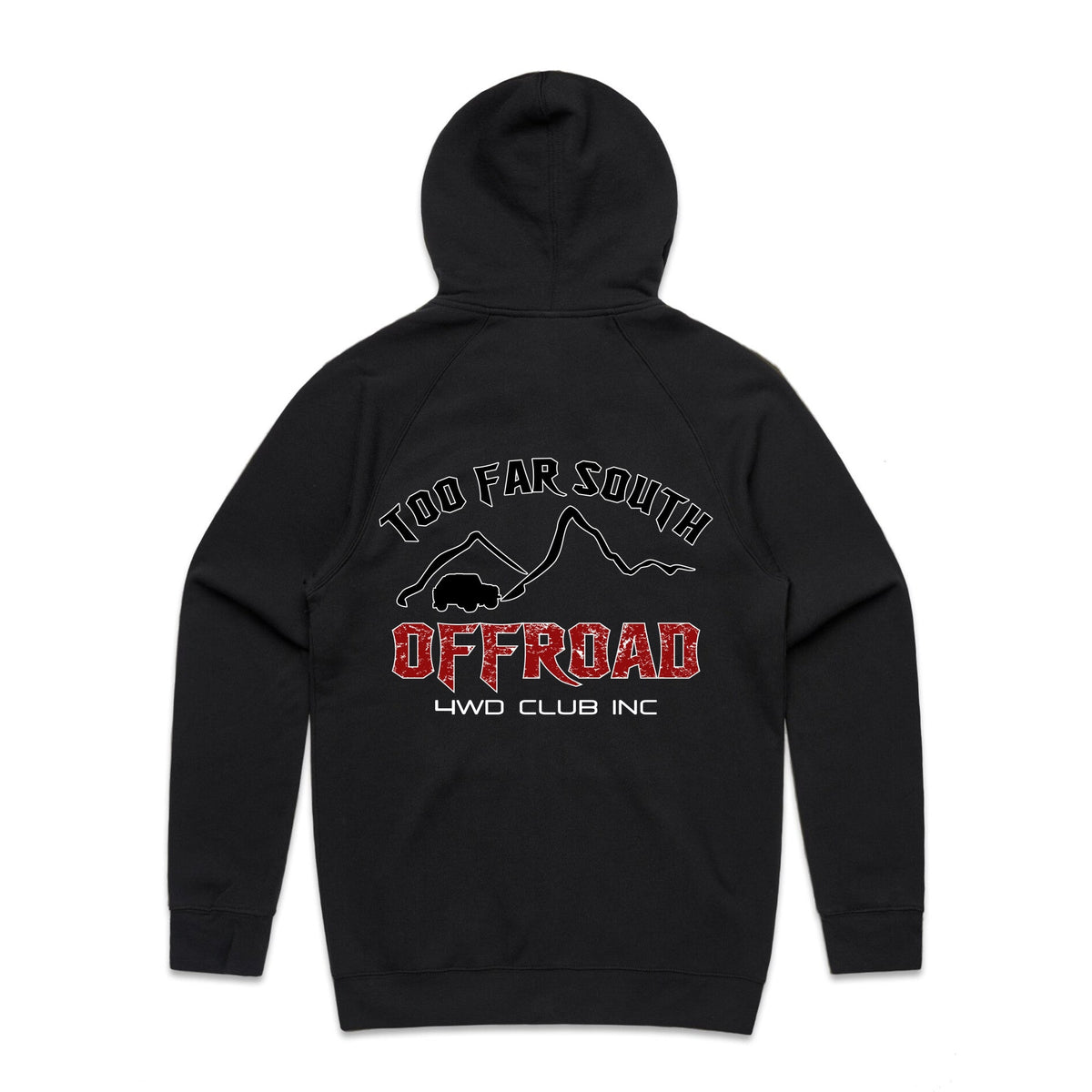 Too Far South Off Road Official Zip Hoodie