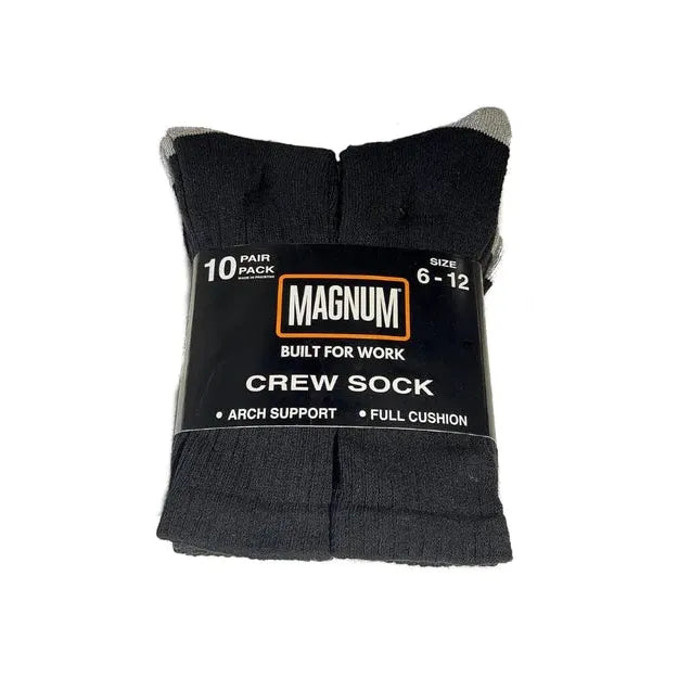 Magnum Crew Sock - 10 pack