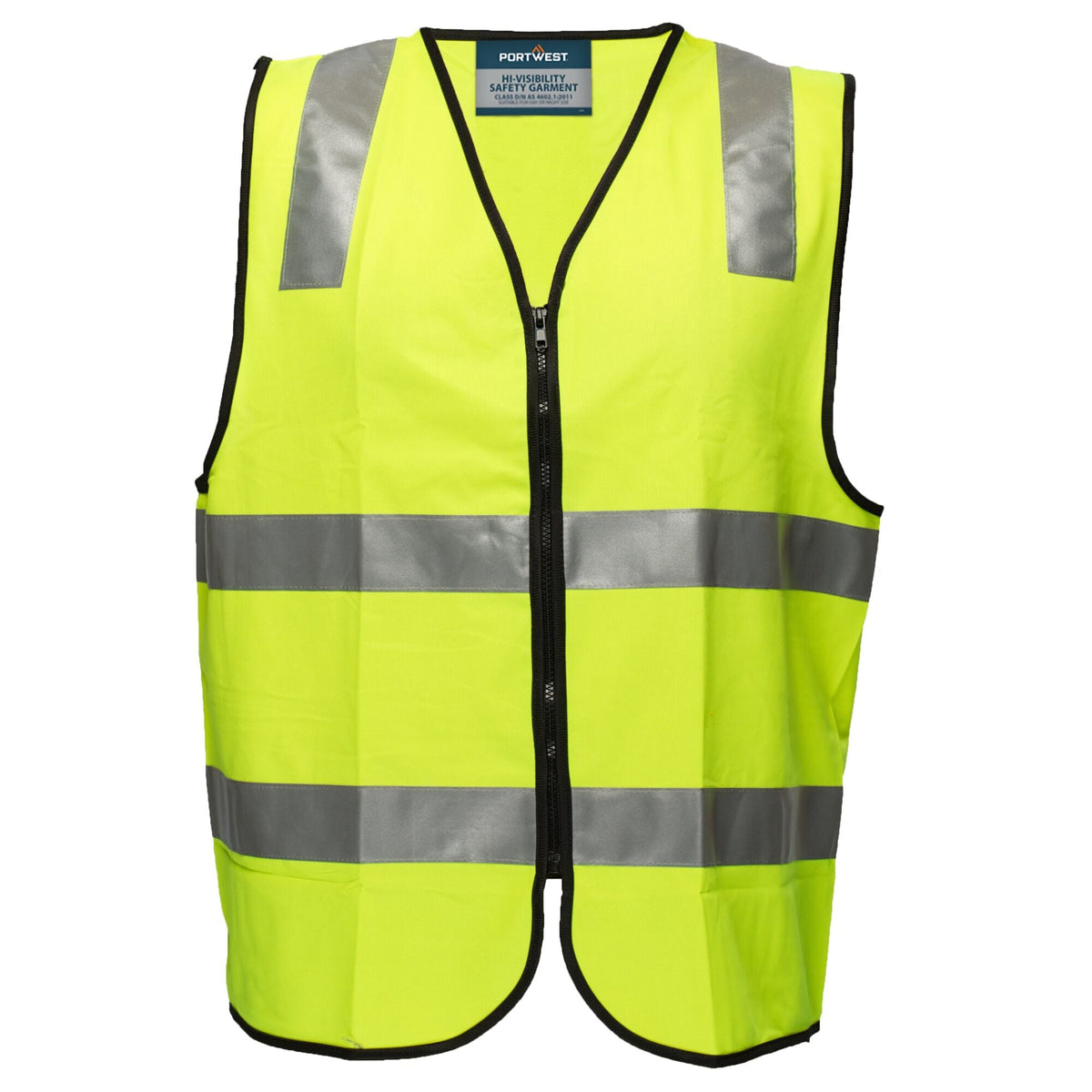 Portwest Hi Vis Zipped Vest