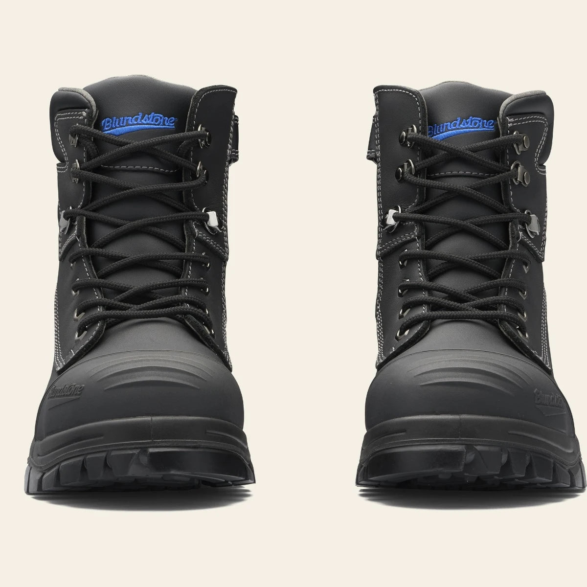 Blundstone 997 Black Zip Side 150mm Ankle Safety Boot Tuff As
