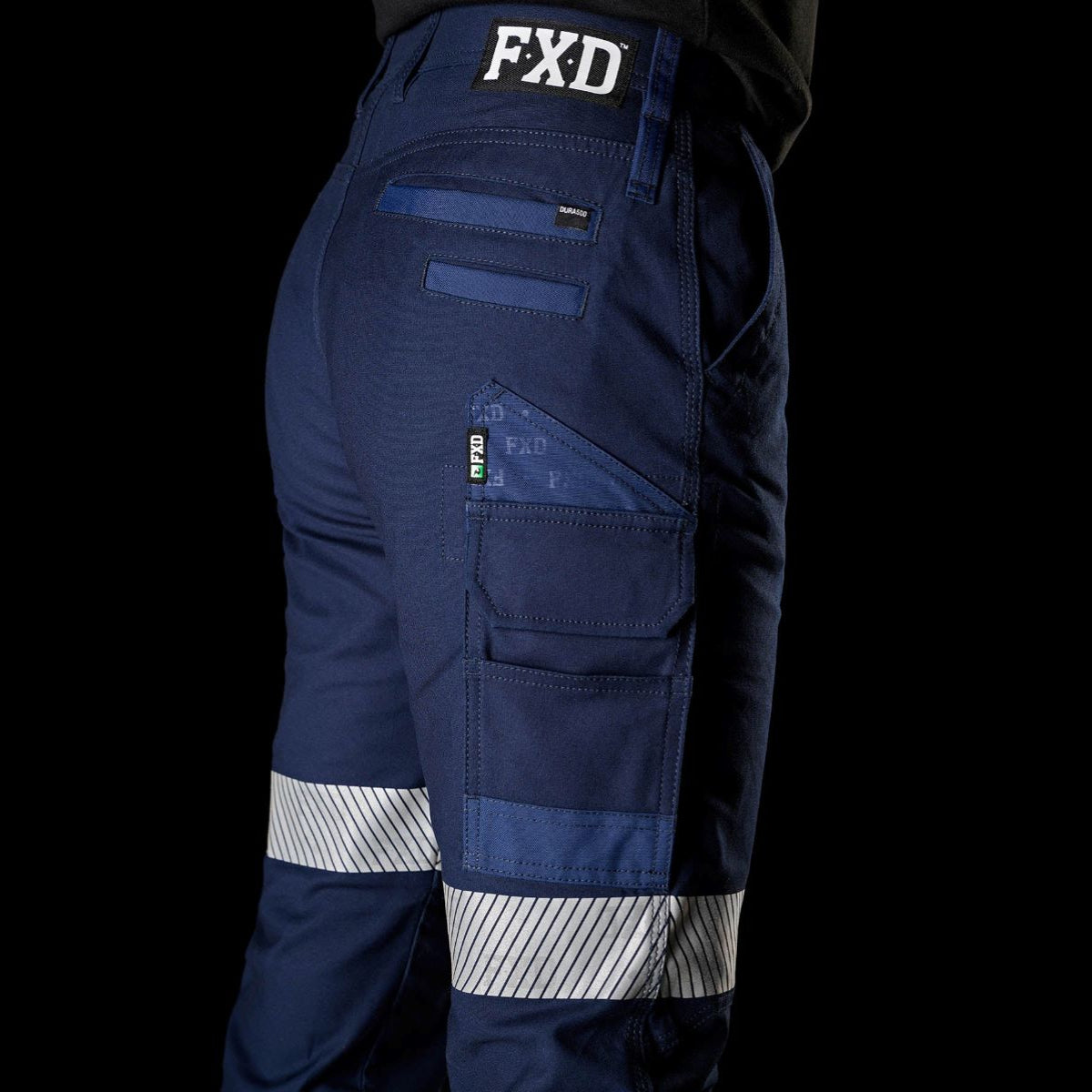 FXD WP-4WT Womens Taped Stretch Cuffed Work Pants - Tuff-As