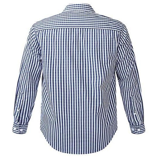 Pilbara Mens Check Long Sleeve Shirt