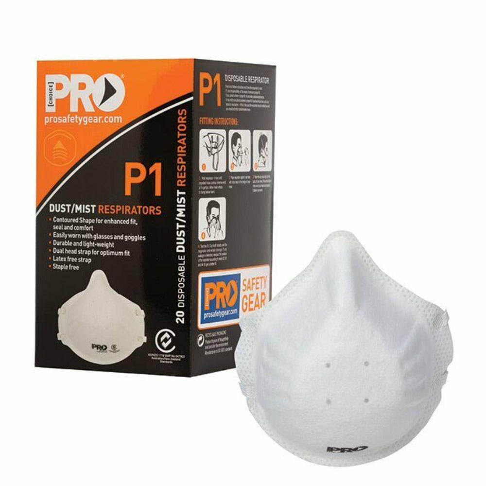 Paramount Safety Dust Masks P1 - 20 Pack